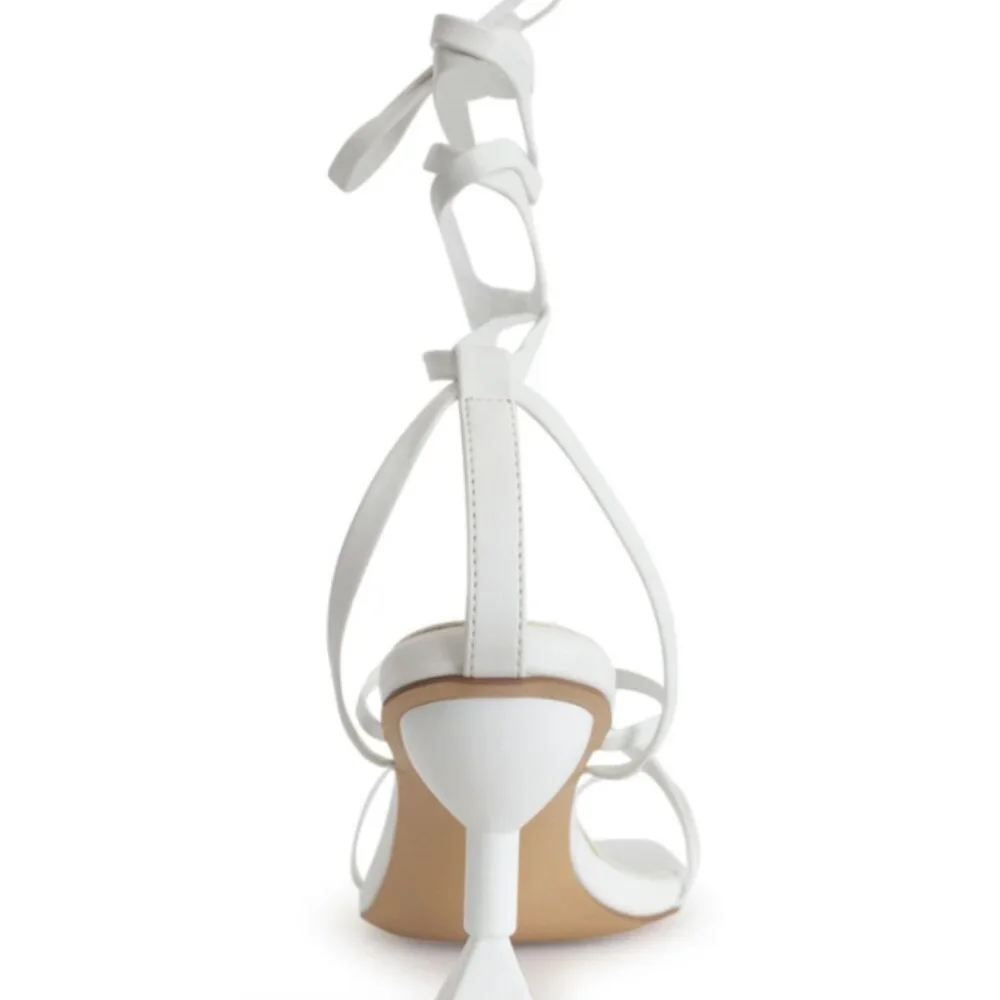 Smash Mona Lace-Up Heeled Sandals – Size 12